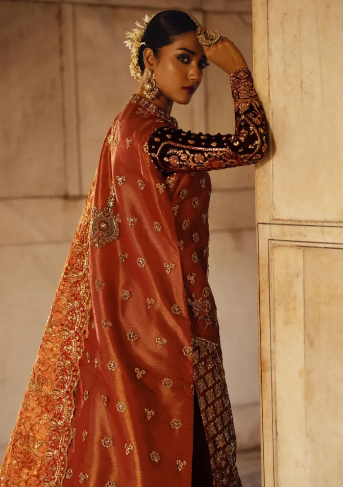 Aik Atelier LOOK 06 Dastoor Luxury Velvet Luxury Lawn Collection - Image 2