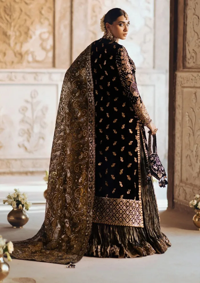 Aik Atelier LOOK 08 Dastoor Luxury Velvet Luxury Lawn Collection - Image 2