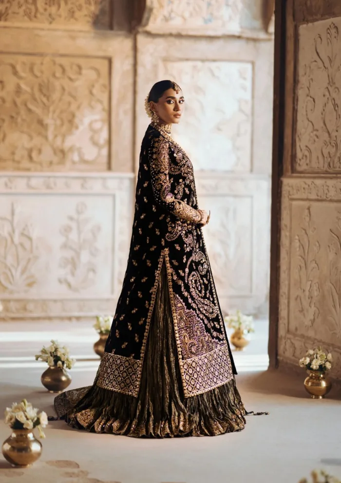 Aik Atelier LOOK 08 Dastoor Luxury Velvet Luxury Lawn Collection - Image 4