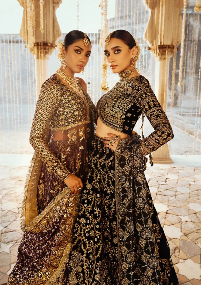 Aik Atelier Look 10 Dastoor Luxury Velvet Luxury Lawn Collection - Image 5
