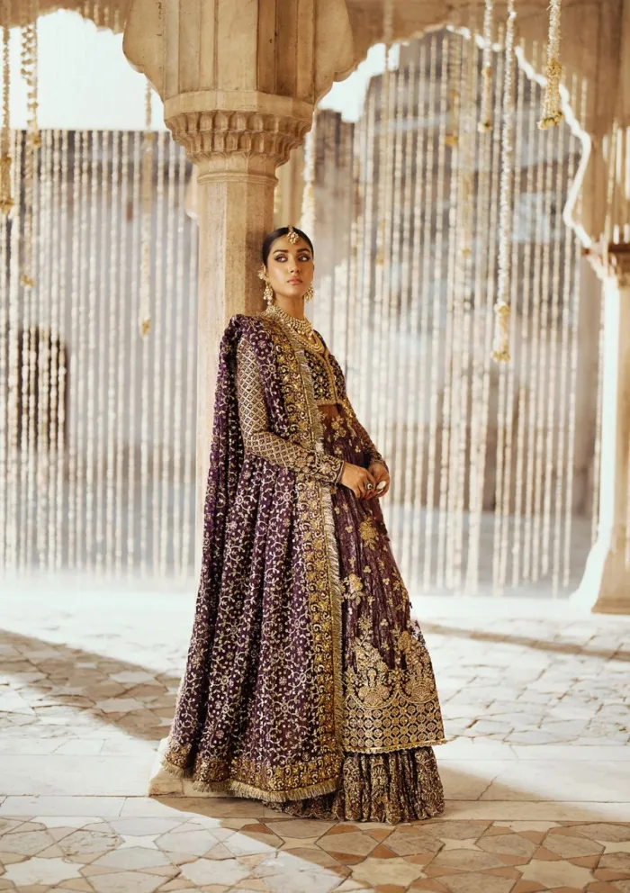 Aik Atelier Look 10 Dastoor Luxury Velvet Luxury Lawn Collection - Image 9