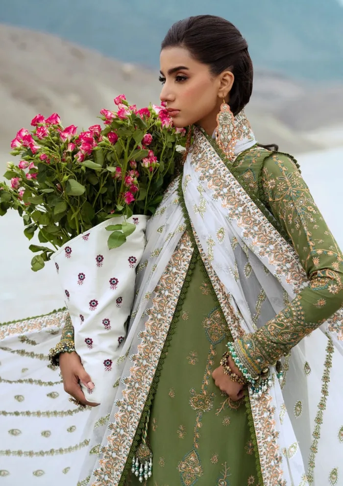Aik Atelier Vol 1 LOOK 06 Aik Lawn 25 Luxury Lawn Collection - Image 3