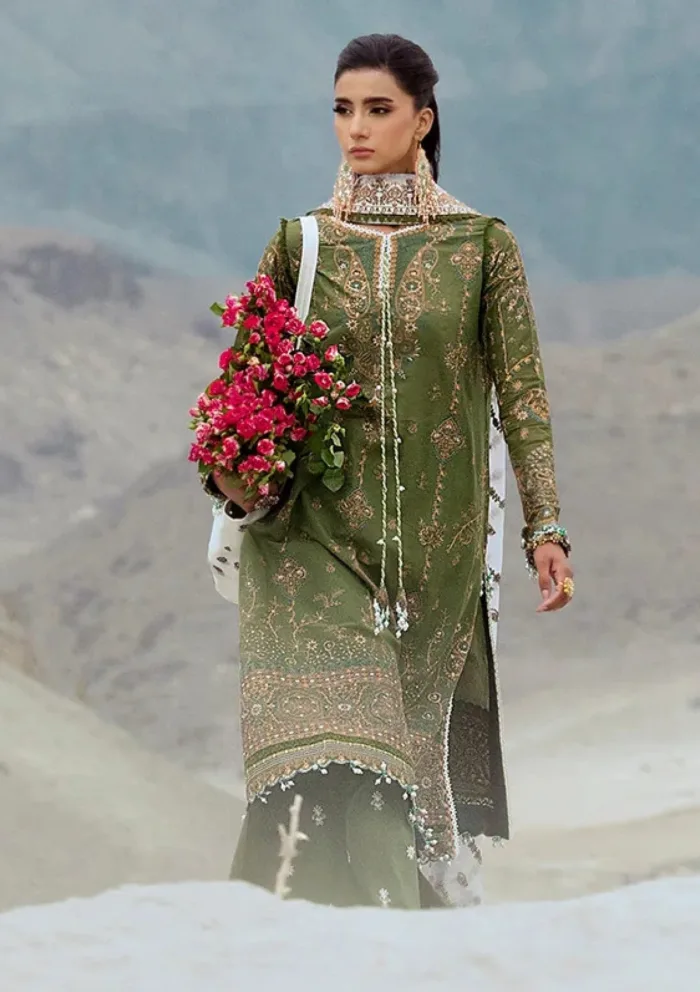 Aik Atelier Vol 1 LOOK 06 Aik Lawn 25 Luxury Lawn Collection - Image 4