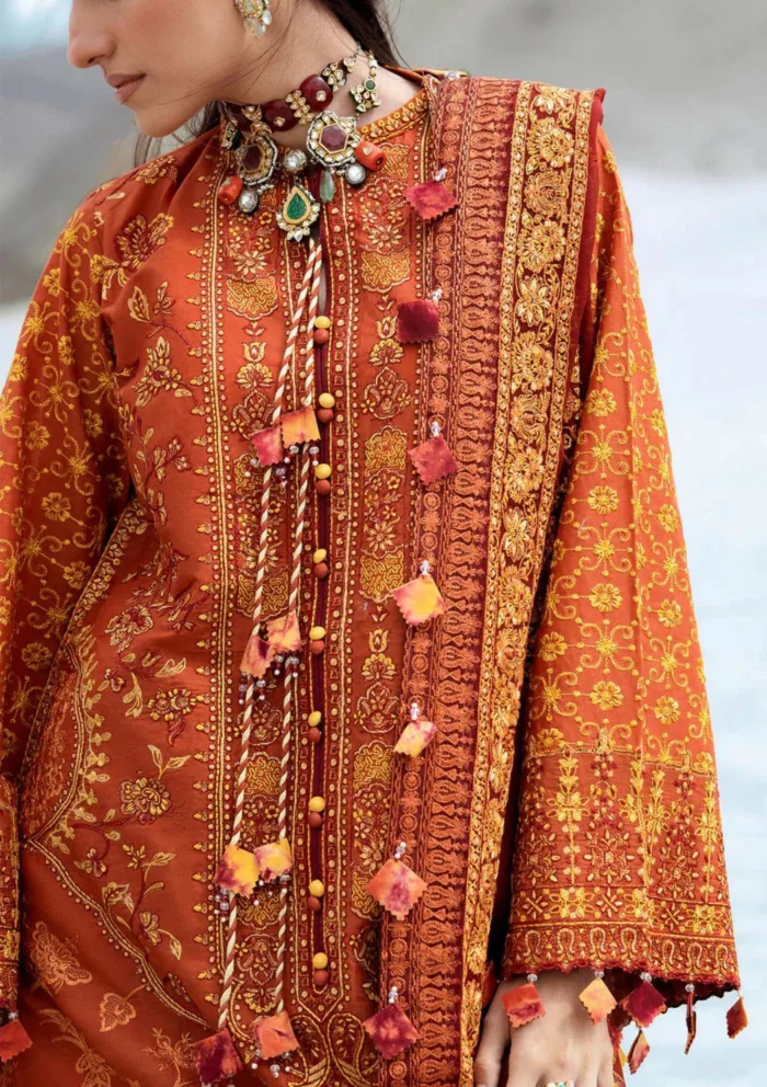 Aik Atelier Vol 1 LOOK 07 Aik Lawn 25 Luxury Lawn Collection - Image 4