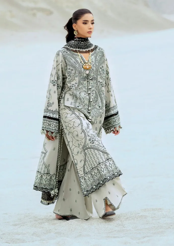 Aik Atelier Vol 1 LOOK 08 Aik Lawn 25 Luxury Lawn Collection - Image 2