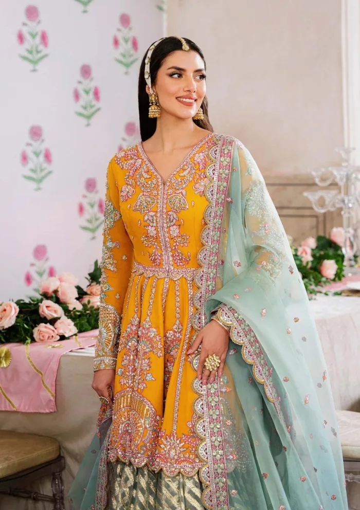 Akbar Aslam AAS24 1502 Dilaab Shadmani Luxury Lawn Collection - Image 2