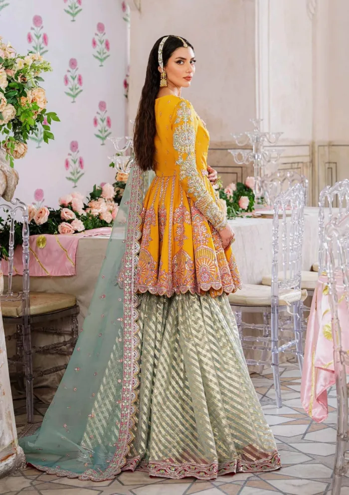 Akbar Aslam AAS24 1502 Dilaab Shadmani Luxury Lawn Collection - Image 3