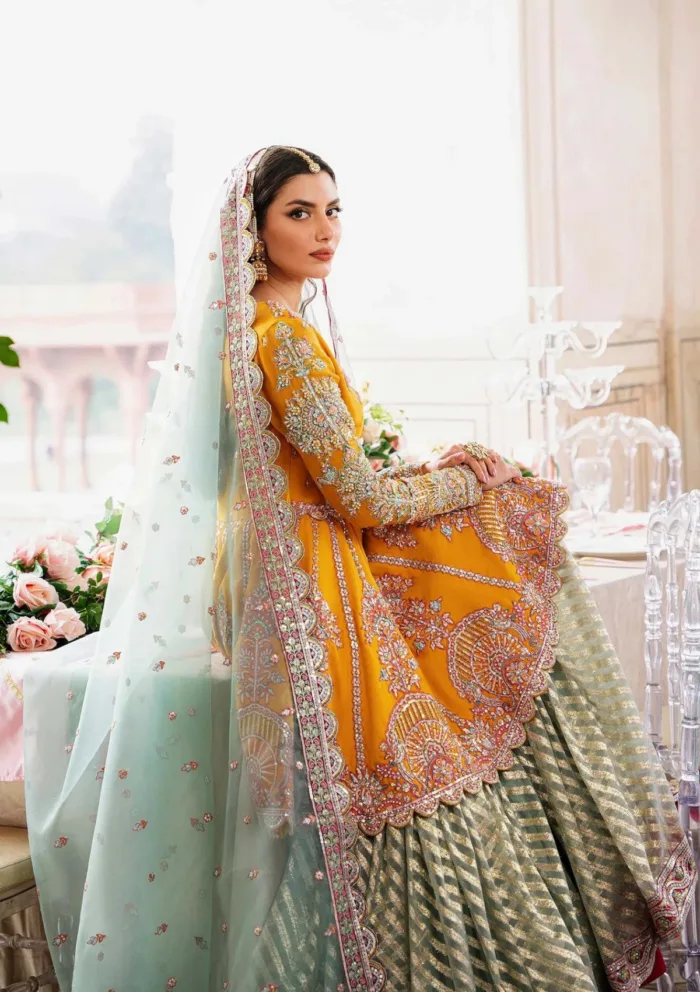 Akbar Aslam AAS24 1502 Dilaab Shadmani Luxury Lawn Collection - Image 5