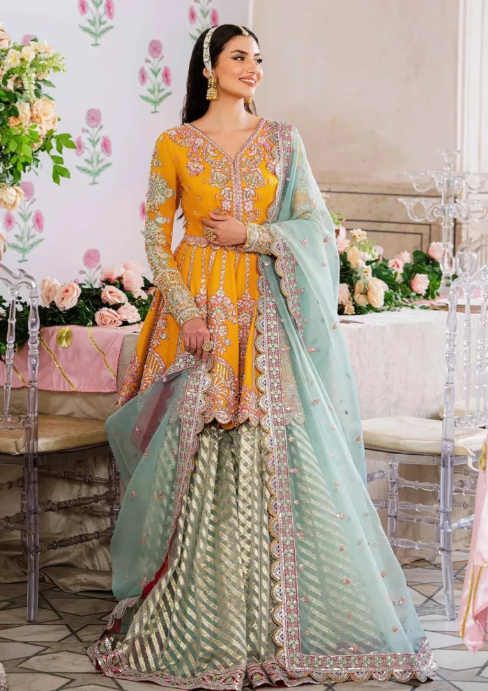 Akbar Aslam AAS24 1502 Dilaab Shadmani Luxury Lawn Collection - Image 6
