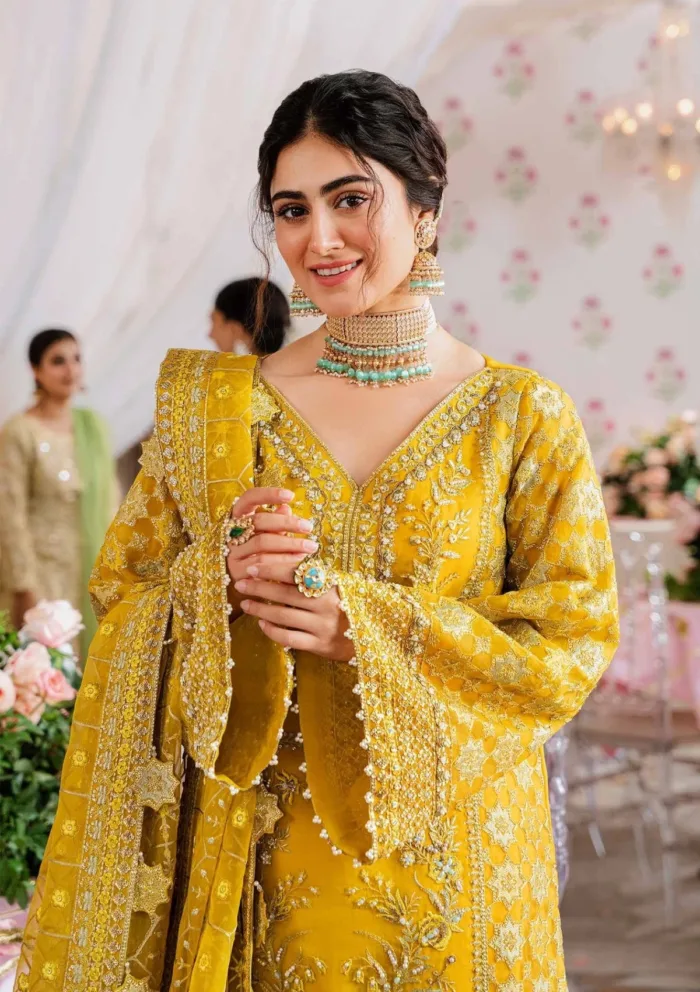 Akbar Aslam AAS24 1509 Meena Shadmani Luxury Lawn Collection - Image 2