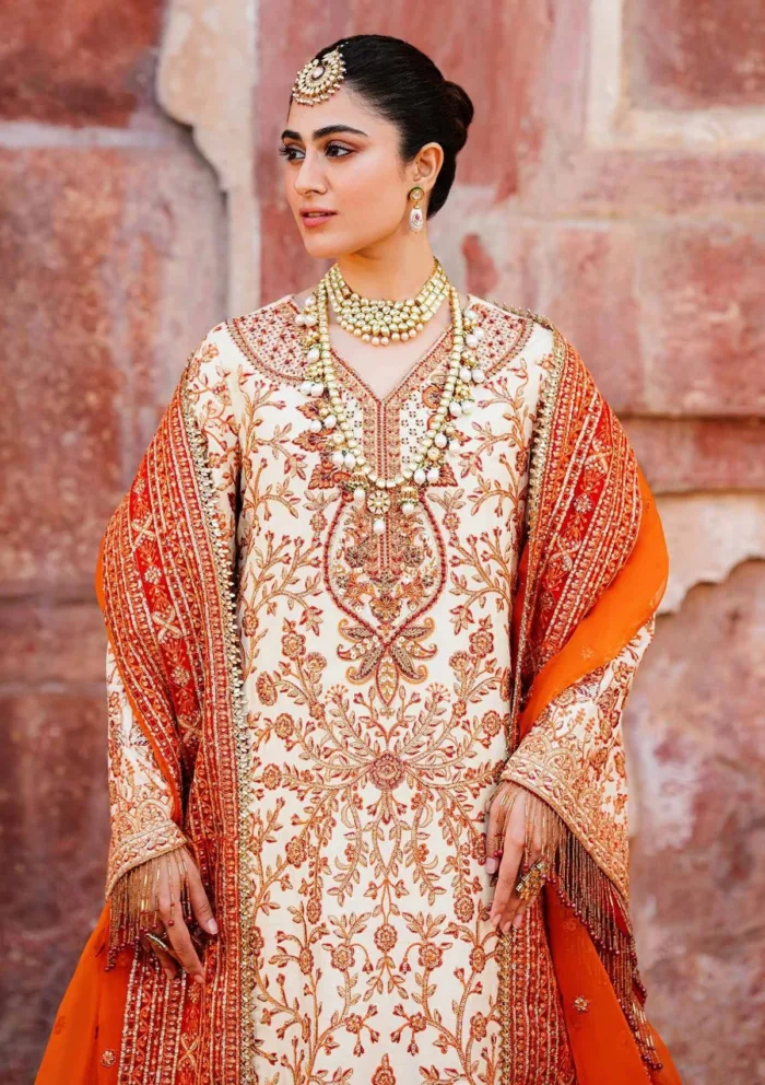 Akbar Aslam AAS24 1510 Zartaj Shadmani Luxury Lawn Collection - Image 2