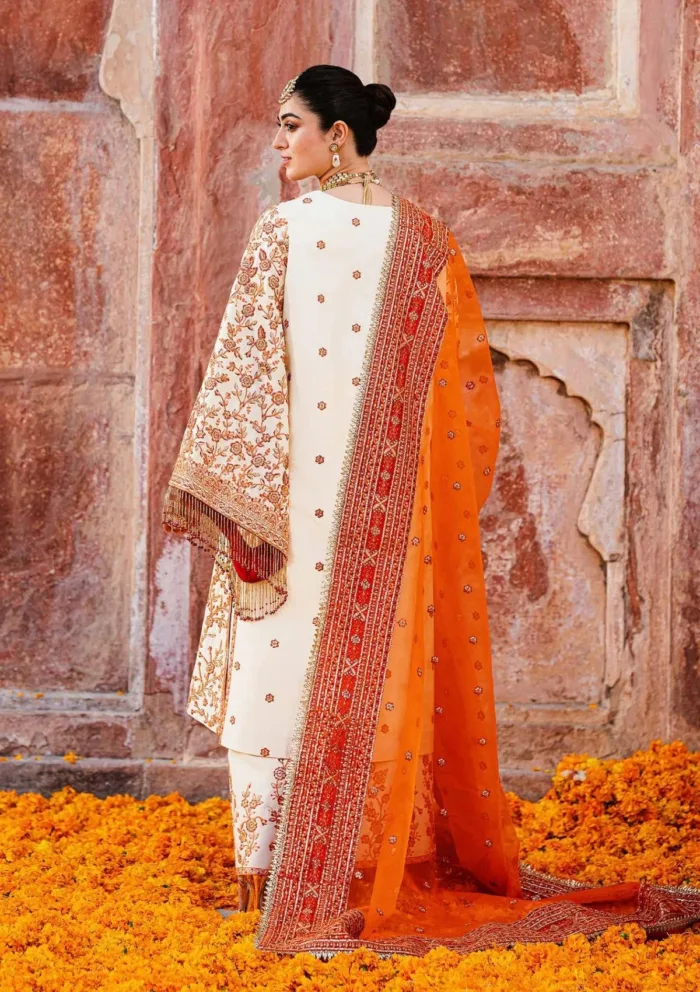 Akbar Aslam AAS24 1510 Zartaj Shadmani Luxury Lawn Collection - Image 3