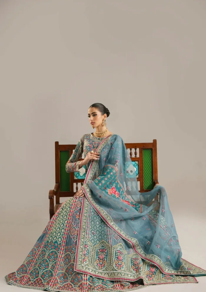 Akbar Aslam ASA24 1526 Lajwanti Afsana Luxury Lawn Collection - Image 5