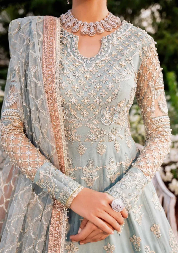 Akbar Aslam ASM24 1487 Jabeen Mastani Luxury Lawn Collection - Image 2