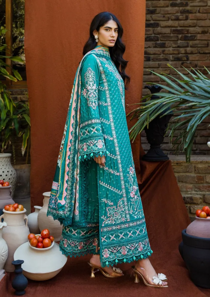 Akbar Aslam D 154 Civora Alessandra Luxury Lawn Collection - Image 3
