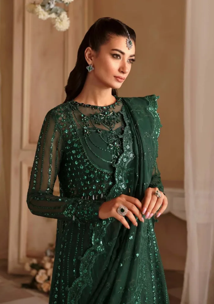 Akbar Aslam Emeraude Aleia 24 Luxury Lawn Collection - Image 2