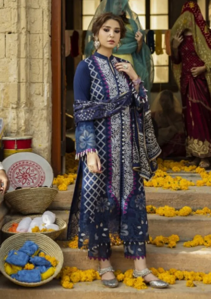 Al Zohaib AZ 03 Bandhani "The Tales of Jaipur" Luxury Lawn Collection - Image 3