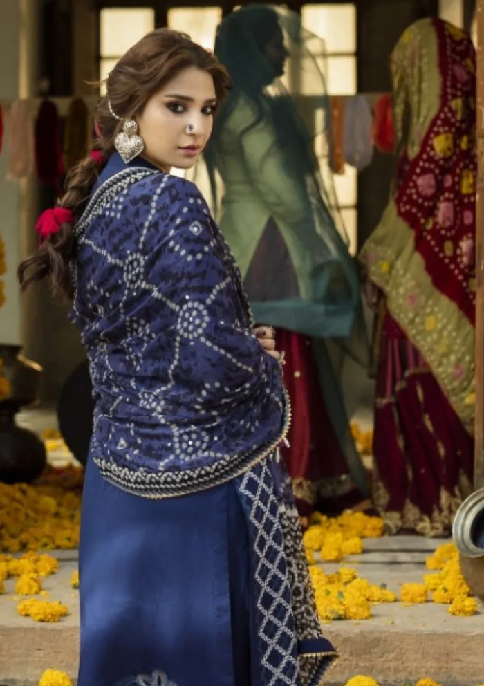 Al Zohaib AZ 03 Bandhani "The Tales of Jaipur" Luxury Lawn Collection - Image 5