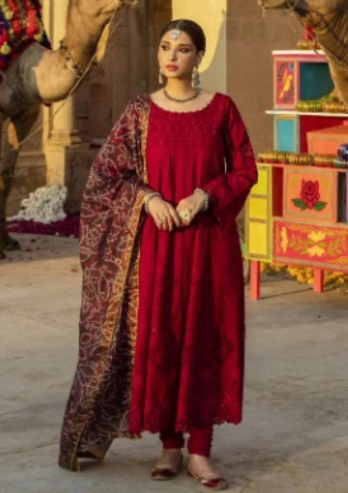 Al Zohaib AZ 04 Bandhani "The Tales of Jaipur" Luxury Lawn Collection - Image 4