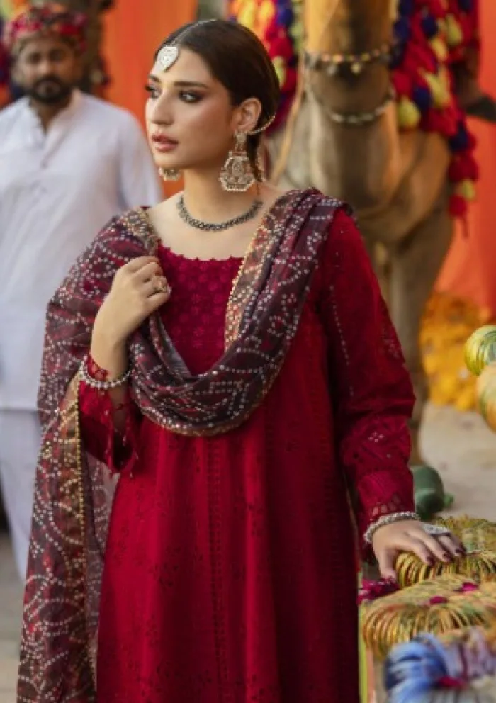 Al Zohaib AZ 04 Bandhani "The Tales of Jaipur" Luxury Lawn Collection - Image 5