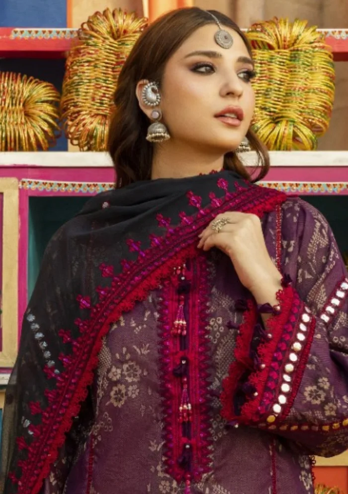 Al Zohaib AZ 07 Bandhani "The Tales of Jaipur" Luxury Lawn Collection - Image 3