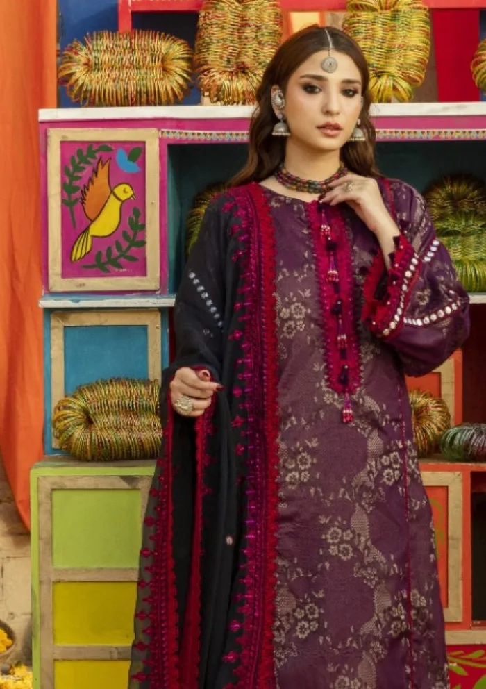 Al Zohaib AZ 07 Bandhani "The Tales of Jaipur" Luxury Lawn Collection - Image 4