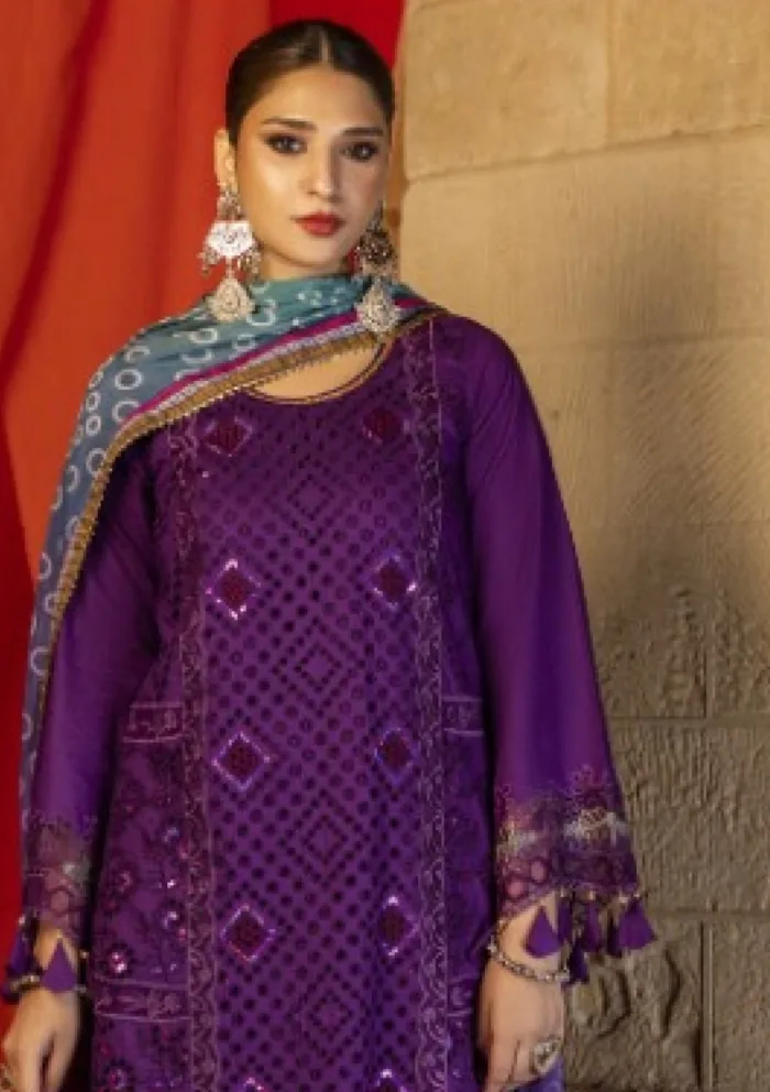 Al Zohaib AZ 09 Bandhani "The Tales of Jaipur" Luxury Lawn Collection - Image 2