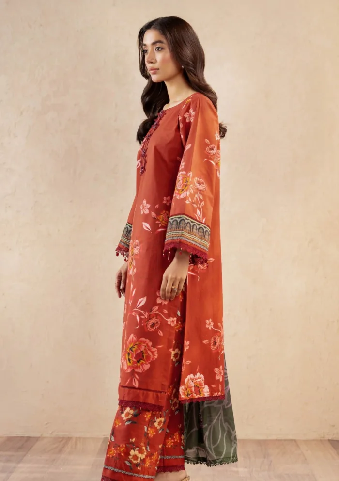 Al Zohaib Cords Digital Printed AZC 08 Coco Luxury Lawn Collection - Image 2