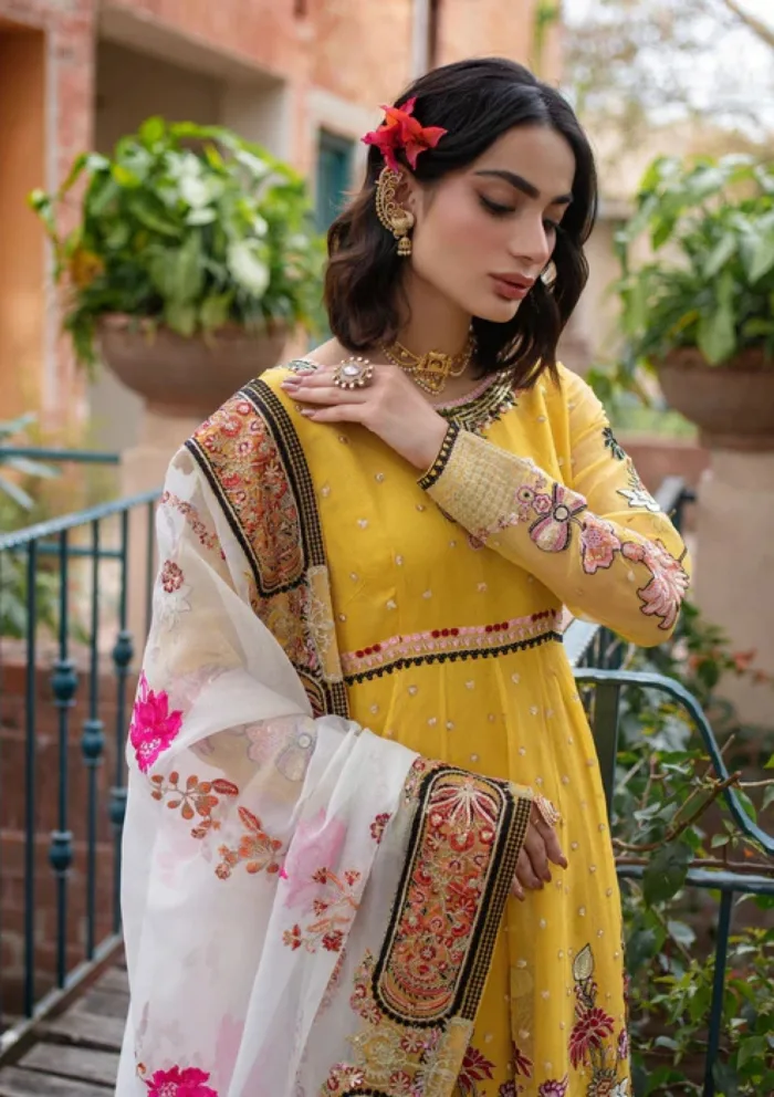 Ali Xeeshan Amber Chanda Luxury Lawn Collection - Image 2