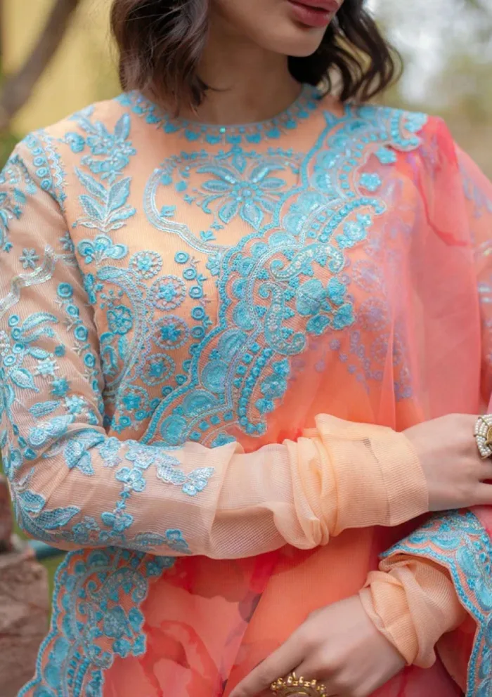 Ali Xeeshan Qudsia Chanda Luxury Lawn Collection - Image 4