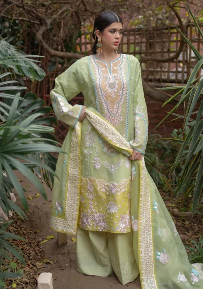 Ali Xeeshan Sabaat Chanda Luxury Lawn Collection - Image 4