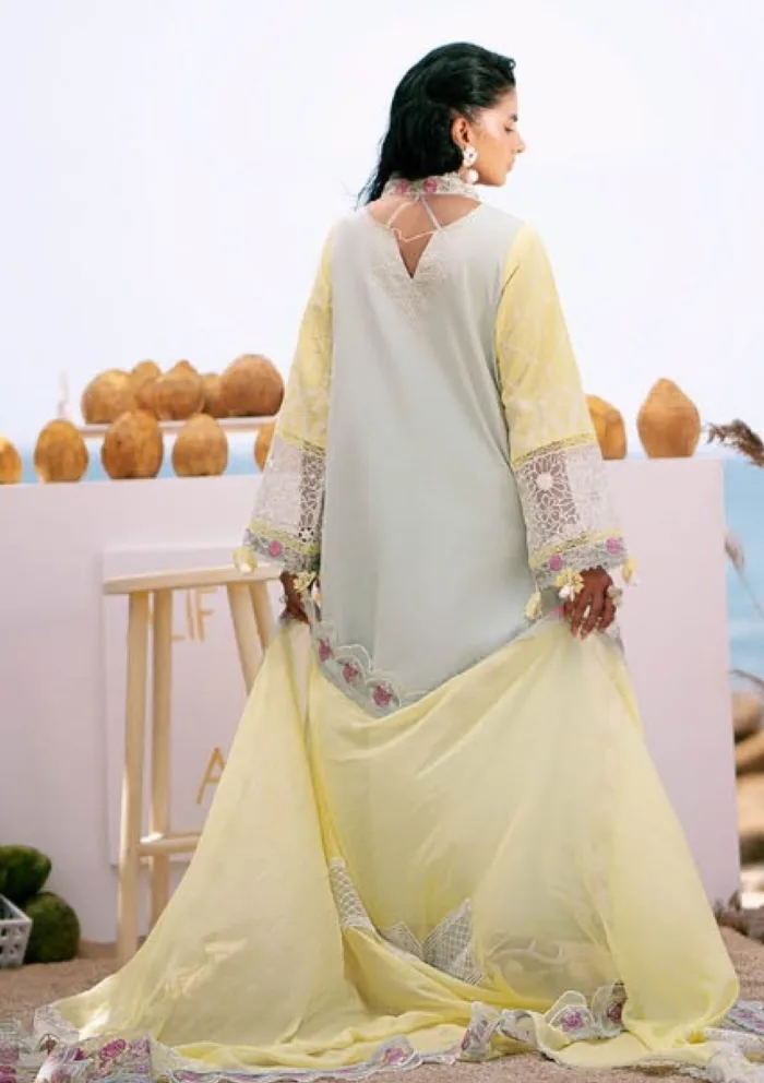 Alif ADL25 03 Azure Dastan Luxury Luxury Lawn Collection - Image 2
