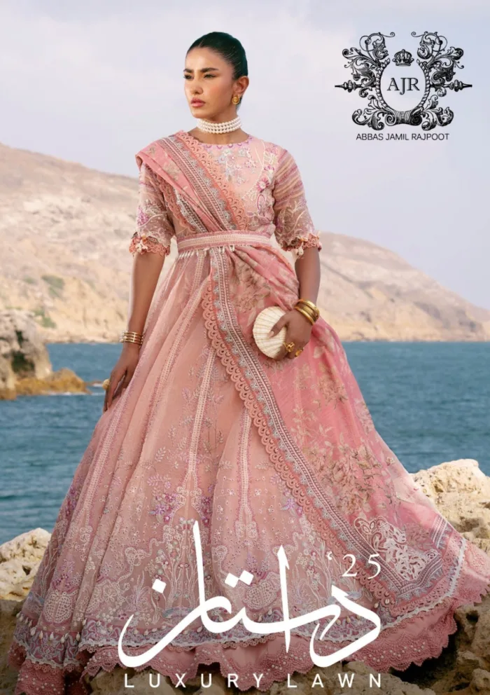 Alif ADL25 04 Flair Dastan Luxury Luxury Lawn Collection - Image 7