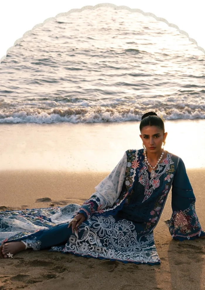 Alif ADL25 05 Aura Dastan Luxury Luxury Lawn Collection - Image 3