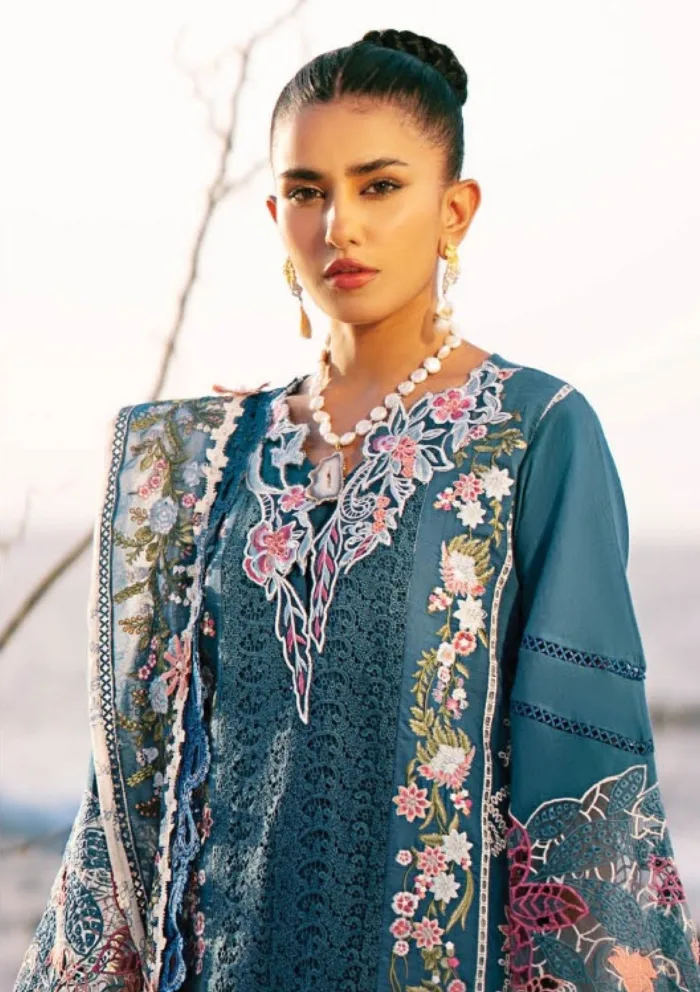 Alif ADL25 05 Aura Dastan Luxury Luxury Lawn Collection - Image 5
