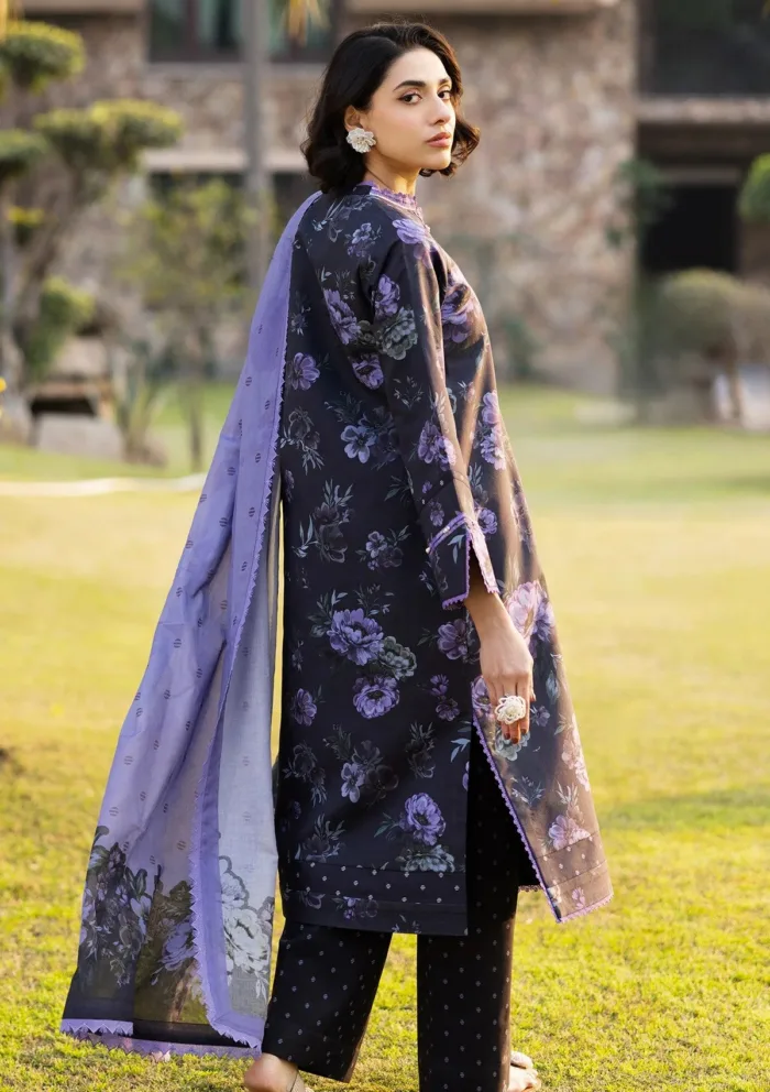 Alizeh AF PL 6028 Bluebell Sheen Prints 25 Luxury Lawn Collection - Image 2