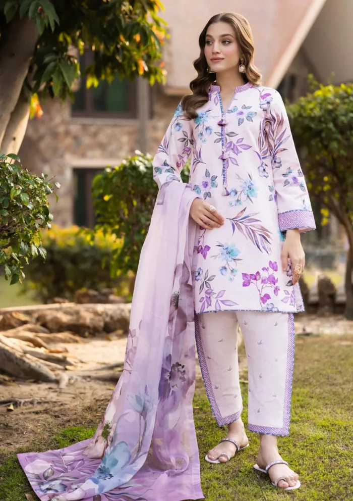Alizeh AF PL 6029 Minday Sheen Prints 25 Luxury Lawn Collection - Image 2