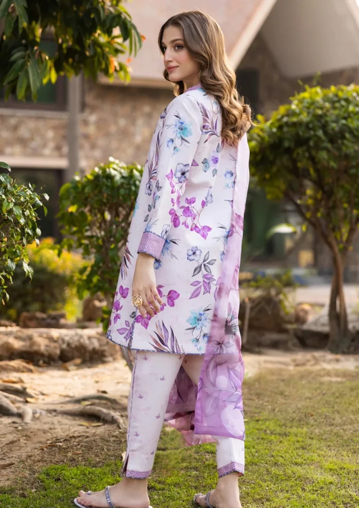 Alizeh AF PL 6029 Minday Sheen Prints 25 Luxury Lawn Collection - Image 3