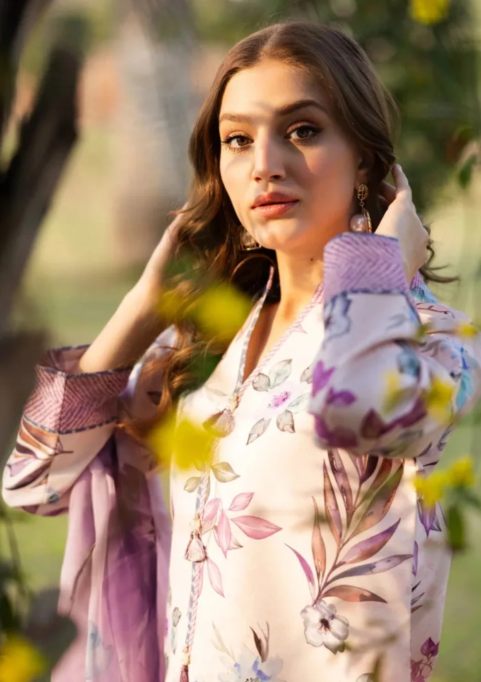 Alizeh AF PL 6029 Minday Sheen Prints 25 Luxury Lawn Collection - Image 4