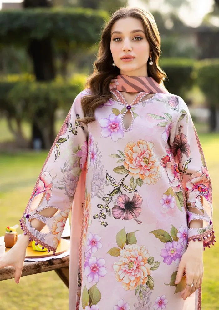Alizeh AF PL 6033 Tuscany Sheen Prints 25 Luxury Lawn Collection - Image 3