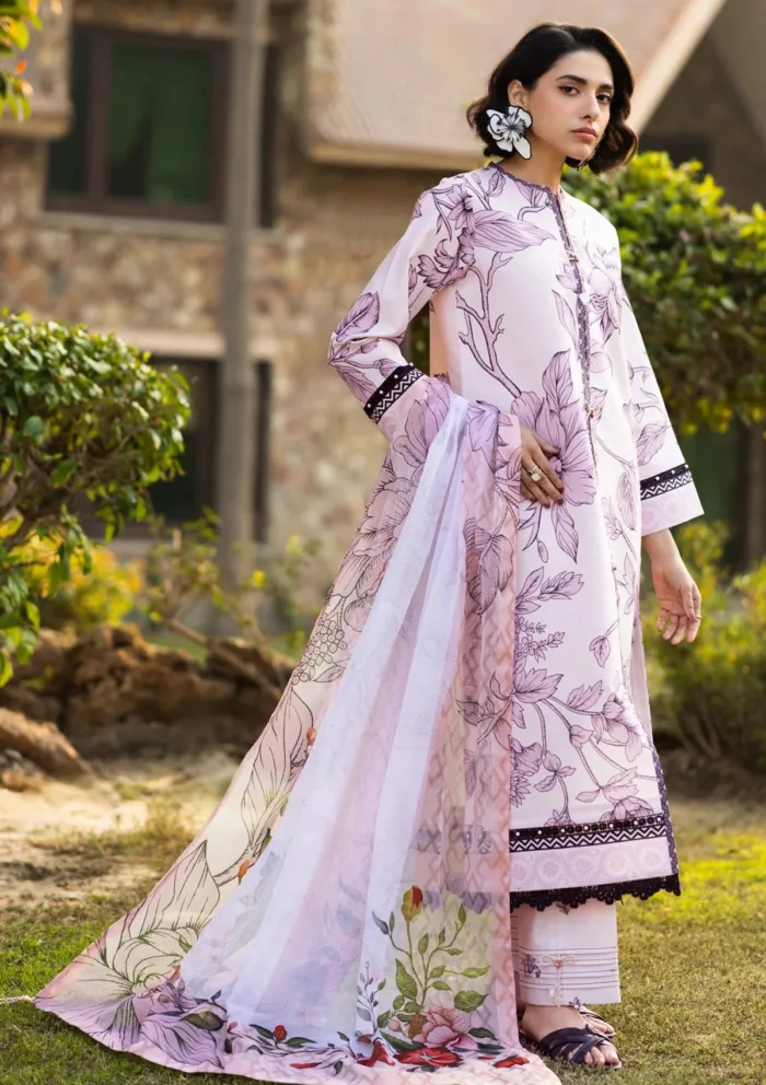 Alizeh AF PL 6036 Rafaello Sheen Prints 25 Luxury Lawn Collection - Image 3