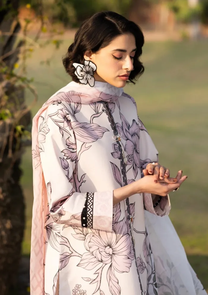 Alizeh AF PL 6036 Rafaello Sheen Prints 25 Luxury Lawn Collection - Image 4