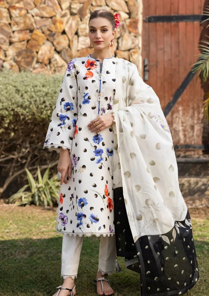 Alizeh AF PL 6037 Loco Sheen Prints 25 Luxury Lawn Collection - Image 3
