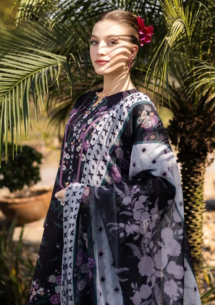 Alizeh AF PL 6039 Tod Sheen Prints 25 Luxury Lawn Collection - Image 3