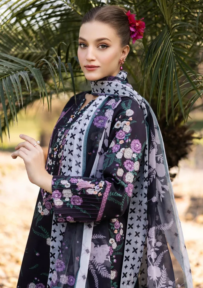 Alizeh AF PL 6039 Tod Sheen Prints 25 Luxury Lawn Collection - Image 4