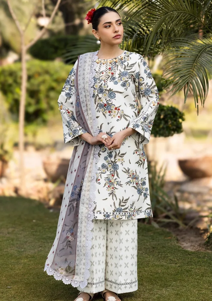 Alizeh AF PL 6040 Alaska Sheen Prints 25 Luxury Lawn Collection - Image 3