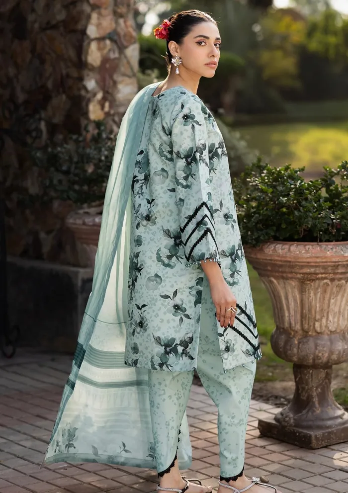 Alizeh AF PL 6042 Arsh Sheen Prints 25 Luxury Lawn Collection - Image 2