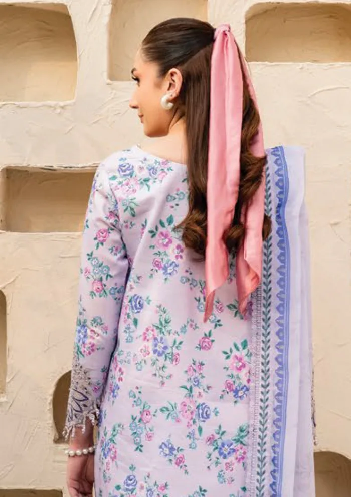 Alizeh AL25 7029 Flake Levana Luxury Lawn Collection - Image 2