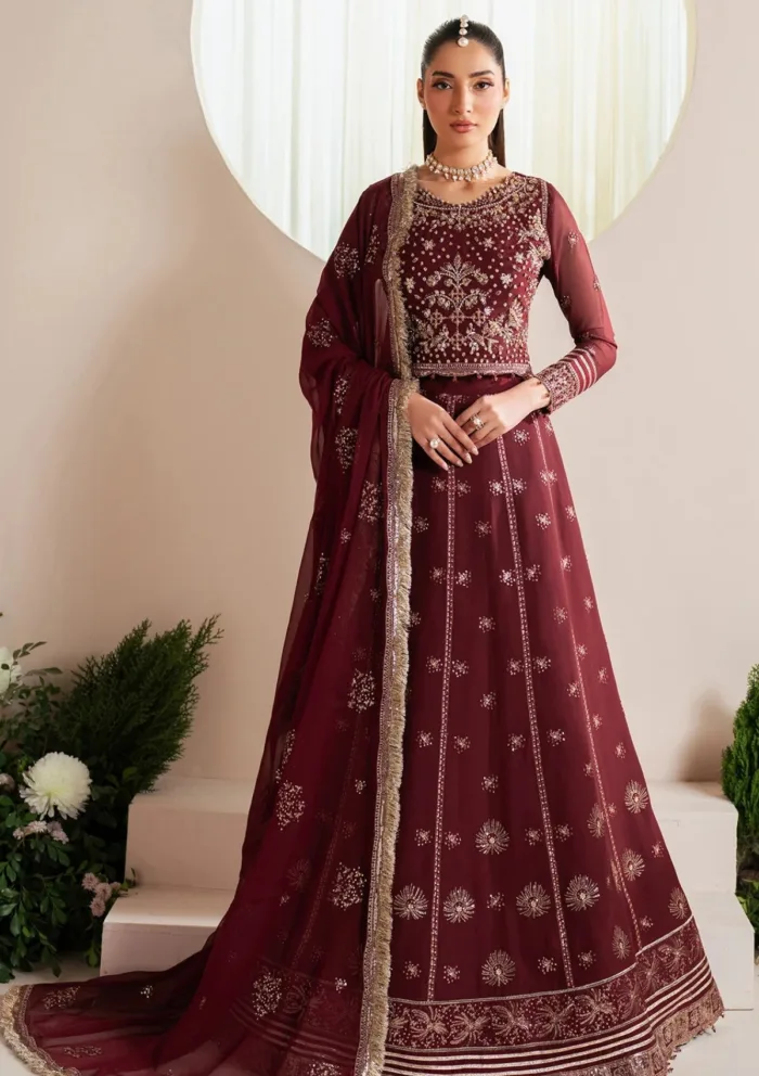 Alizeh Eid Edit 25 Vol 4 D 4029 Empress Reena Luxury Lawn Collection - Image 4