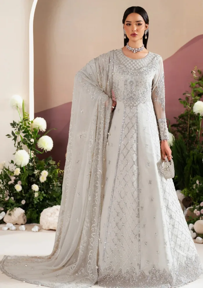 Alizeh Eid Edit 25 Vol 4 D 4032 Musk Reena Luxury Lawn Collection - Image 4